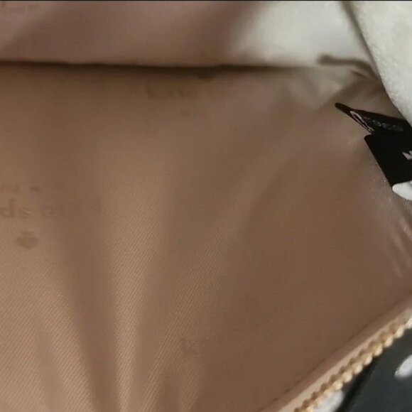 Kate Spade Lucy Spade Flower Festival Floral Small L-zip Wristlet NWT - Picture 3 of 5